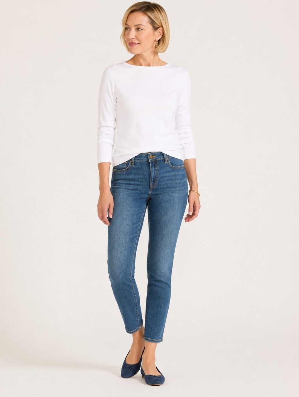 ❤️ TALBOTS SLIM ANKLE JEANS, 10P (30 PETITE)